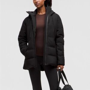 lululemon athletica Black Sleet Street Jacket sz 6